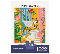 Puzzle Per Adolescenti Da 1000 Pezzi Henri Matisse Berggruen & Cie Puzzle Per Adolescenti Gioco Per Famiglie Migliora La Memoria Regali Di Natale E Compleanno 52x38cm/1000pcs