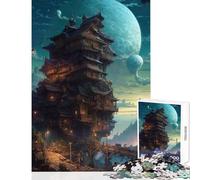 Puzzle per adolescenti da 1000 pezzi House of Wonders giocattoli antistress regali di compleanno giochi educativi collezione di artisti belle arti dimensioni 50x75cm