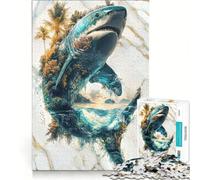 Puzzle per adolescenti da 1000 pezzi "Il dominio degli abissi" gioco impossibile rilassante e stimolante per la mente regalo per donne 38x52cm