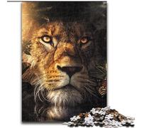Puzzle per adolescenti da 1000 pezzi, Il leone nascosto, per bambini dai 14 anni in su Ogni pezzo è unico Gioco divertente e stimolante per tutta la famiglia Ottima idea regalo (dimensioni 50x75cm)