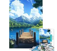 Puzzle per adolescenti da 1000 pezzi Il Molo Difficile e Sfida Regalo per Donne Giochi Divertenti per e dai 14 anni in su (50X75cm)