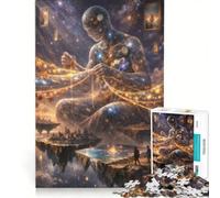 Puzzle per adolescenti da 1000 pezzi: Il Tessitore di Realtà Non Scritte Gioco Impossibile Rilassante Intellettuale Regalo per Donne 50x75cm
