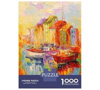 Puzzle Per Adolescenti Da 1000 Pezzi In The Morning at The Pier Puzzle Per Adolescenti Giochi Rilassanti Decorazioni Murali Regali Unici Per Compleanno E Natale 52x38cm/1000pcs