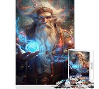 Puzzle per adolescenti da 1000 pezzi incantesimo magico decorazione per la casa giocattoli regalo di compleanno gioco per famiglie adatto per la decorazione del desktop dimensioni 50x75cm