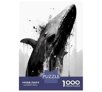 Puzzle Per Adolescenti Da 1000 Pezzi Inky Whale Emerging Puzzle Per Adolescenti Gioco Per Famiglie Sfida Difficile Regali Unici Per Compleanno E Natale 52x38cm/1000pcs