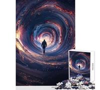 Puzzle per adolescenti da 1000 pezzi Into The Vortex Gioco educativo con opera d'arte coppie (50x75cm)