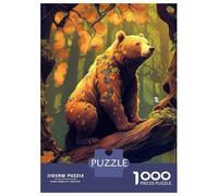 Puzzle Per Adolescenti Da 1000 Pezzi Into The Wild BearKing 2 Puzzle Per Adolescenti Gioco Per Famiglie Sfida Difficile Regali Unici Per Compleanno E Natale 52x38cm/1000pcs
