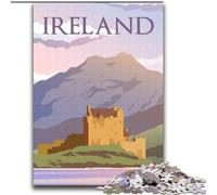 Puzzle per adolescenti da 1000 pezzi Irlanda, gioco stimolante, ideale come regalo per tutta la famiglia (38x52cm) 1000 pezzi
