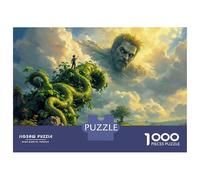 Puzzle Per Adolescenti Da 1000 Pezzi Journey to The Clouds Fantasy Adventure Puzzle Per Adolescenti Gioco Per Famiglie Sfida Difficile Regali Unici Per Compleanno E Natale 38x26cm/1000pcs