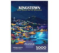 Puzzle Per Adolescenti Da 1000 Pezzi Kingstown, Saint Vincent And The Grenadines Puzzle Giocattolo Decorazione Da Parete Migliora La Memoria Regali Per Amici E Familiari 52x38cm/1000pcs