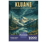 Puzzle Per Adolescenti Da 1000 Pezzi Kluane National Park Vintage Puzzle Per Adolescenti Gioco Per Famiglie Migliora La Memoria Regali Di Natale E Compleanno 52x38cm/1000pcs