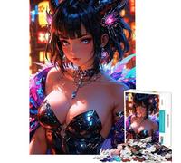 Puzzle per adolescenti da 1000 pezzi La bellezza baciata dal demone gioco per adulti e famiglie difficile compleanno e Natale (dimensioni 38x26cm)