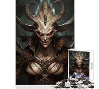 Puzzle per adolescenti da 1000 pezzi La strega cattiva giocattolo educativo regali di compleanno giochi divertenti attività divertenti a casa dimensioni 38x52cm