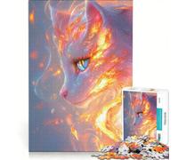 Puzzle per adolescenti da 1000 pezzi "La Volpe di Brace" gioco impossibile rilassante e stimolante per la mente regalo per donne 50x75cm