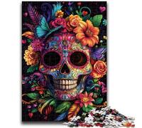 Puzzle per adolescenti da 1000 pezzi, l'arte dello scheletro aiuta il cervello a esercitare i giocattoli avvincenti per coltivare la pazienza, collezione di artisti, belle arti 50x75cm
