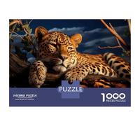 Puzzle Per Adolescenti Da 1000 Pezzi Leopard in The Wild Puzzle Per Adolescenti Gioco Per Famiglie Sfida Difficile Regali Unici Per Compleanno E Natale 70x50cm/1000pcs