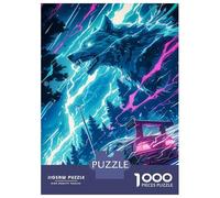 Puzzle Per Adolescenti Da 1000 Pezzi Lightning Super Car Wolf Puzzle Per Adulti Gioco Rompicapo Migliora La Memoria Regali Per Amici E Familiari 52x38cm/1000pcs