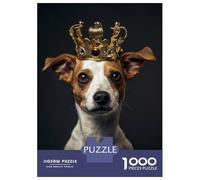 Puzzle Per Adolescenti Da 1000 Pezzi Little Dog King Puzzle Per Adolescenti Gioco Per Famiglie Sfida Difficile Regali Unici Per Compleanno E Natale 70x50cm/1000pcs
