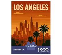 Puzzle Per Adolescenti Da 1000 Pezzi Los Angeles Travel Puzzle Per Adolescenti Gioco Per Famiglie Migliora La Memoria Regali Di Natale E Compleanno 70x50cm/1000pcs
