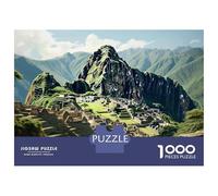 Puzzle Per Adolescenti Da 1000 Pezzi Machu Picchu Inca Ruins-1 Puzzle Per Adulti Giochi Rilassanti Decorazione Perfetta Gioco Stimolante Regali 70x50cm/1000pcs