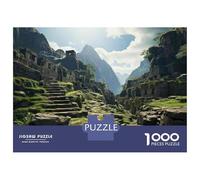 Puzzle Per Adolescenti Da 1000 Pezzi Machu Picchu Inca Ruins Puzzle Per Adulti Giochi Rilassanti Decorazione Perfetta Gioco Stimolante Regali 38x26cm/1000pcs