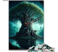 Puzzle per adolescenti da 1000 pezzi Magic Fantasy Kingdom, per età pari o superiore a 14 anni, decorazione per la casa come regalo per tutta la famiglia e gli amici (dimensioni 26x38cm)