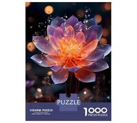 Puzzle Per Adolescenti Da 1000 Pezzi Magic Lotus Flower Puzzle Per Adolescenti Giochi Rilassanti Regali Per Donne Regali Per Amici E Familiari 38x26cm/1000pcs