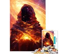 Puzzle per adolescenti da 1000 pezzi Magic Nova Star Space God Difficile e impegnativo Regalo per donne Giochi divertenti per e dai 14 anni in su (38x52cm)