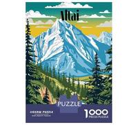Puzzle Per Adolescenti Da 1000 Pezzi Majestic Altai Puzzle Per Adulti Gioco Pratico Assemblaggio Del Modello Sfida Educativa 38x26cm/1000pcs