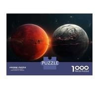 Puzzle Per Adolescenti Da 1000 Pezzi Mars Vs Earth The Ultimate Space Showdown Puzzle Per Adulti Giocattolo Decorazione Da Parete Decorazione Perfetta Regali Unici Per Compleanno E Natale 38x26cm/100
