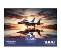 Puzzle Per Adolescenti Da 1000 Pezzi Military Jet Fighter Aircraft-2 Puzzle Per Adulti Giochi Rilassanti Regalo Di Compleanno Regali Per Amici E Familiari 38x26cm/1000pcs