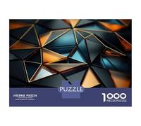 Puzzle Per Adolescenti Da 1000 Pezzi Modern Geometric Wall Art Puzzle Per Adulti Giochi Divertenti Sfida Difficile Regalo Di Compleanno, Regali, 52x38cm/1000pcs