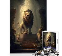 Puzzle per adolescenti da 1000 pezzi motivo: Re delle Terre del Fuoco giocattolo decorazione da parete opera d'arte regalo giochi educativi adatto per la decorazione del desktop dimensioni: 38x52cm