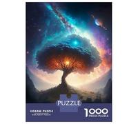 Puzzle Per Adolescenti Da 1000 Pezzi Mystical Space Tree Puzzle Per Adulti Gioco Pratico Migliora La Memoria Ottimo Regalo Per I Giocatori 70x50cm/1000pcs