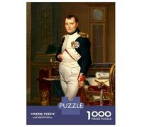 Puzzle Per Adolescenti Da 1000 Pezzi Napoleon in His Study Puzzle Per Adulti Giochi Rilassanti Sfida Difficile Interazione Genitore-figlio 70x50cm/1000pcs