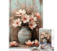 Puzzle per adolescenti da 1000 pezzi natura morta floreale giocattoli antistress regali di compleanno giochi educativi collezione di artisti belle arti dimensioni 38x26cm