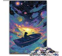 Puzzle per adolescenti da 1000 pezzi, nave dei sogni, giocattoli educativi per l'apprendimento, giochi per famiglie, regali e compleanni unici dimensioni 26x38cm