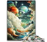 Puzzle per adolescenti da 1000 pezzi Nebulosa cosmica, adatto a persone dai 14 anni in su Difficile da completare ma divertente e umoristico Ottimo regalo 50X75CM