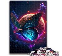 Puzzle per adolescenti da 1000 pezzi, nebulosa cosmica, farfalla, aiuta il cervello a esercitare i giocattoli avvincenti per coltivare la pazienza, ottimo regalo, 26x38cm