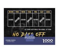 Puzzle Per Adolescenti Da 1000 Pezzi No Days Off Puzzle Per Adulti Giochi Rilassanti Vacanza A Casa Passatempo Difficile Da Completare 52x38cm/1000pcs
