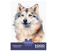 Puzzle Per Adolescenti Da 1000 Pezzi Norwegian Buhund Puzzle Per Adulti Gioco Rompicapo Decorazione Per La Casa Interazione Genitore-figlio 70x50cm/1000pcs