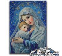 Puzzle per adolescenti da 1000 pezzi, Nostra Signora di Maria Gioco educativo divertente e umoristico per compleanni, difficile da completare, 26x38cm