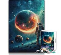 Puzzle per adolescenti da 1000 pezzi, Odissea cosmica, goditi ore di relax tranquille e accoglienti, taglio netto, giocattolo durevole, dimensioni 38x26cm