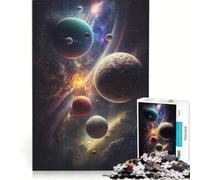 Puzzle per adolescenti da 1000 pezzi Oltre la Via Lattea, gioco impossibile, rilassante e stimolante per la mente, regalo per donne 50x75cm