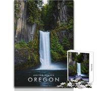 Puzzle per adolescenti da 1000 pezzi, Oregon, Stati Uniti, bellissimo gioco di design, un'opera d'arte, giocattoli antistress, dimensioni 38x52cm