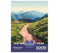 Puzzle Per Adolescenti Da 1000 Pezzi Pacific Crest Trail USA Landscape Puzzle Per Adolescenti Gioco Per Famiglie Migliora La Memoria Regali Di Natale E Compleanno 52x38cm/1000pcs