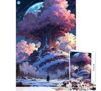 Puzzle per adolescenti da 1000 pezzi,paesaggio onirico,giocattolo,decorazione da parete,regalo divertente,gioco rompicapo,migliora l'amore tra coppie,dimensioni 38x26cm