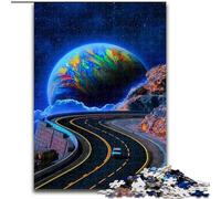 Puzzle per adolescenti da 1000 pezzi Paesaggio onirico, gioco per famiglie, antistress, sfida difficile, rafforza l'amore tra coppie (dimensioni 26x38cm)