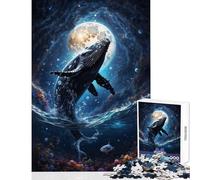 Puzzle per adolescenti da 1000 pezzi Paesaggio sottomarino da sogno Giocattolo educativo Ottimo regalo per giochi Gioco impossibile con poster abbinato e foglio di quiz Dimensioni 50x75cm