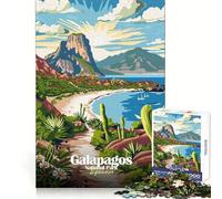 Puzzle per adolescenti da 1000 pezzi Parco Nazionale delle Galapagos Ecuador Poster di viaggio Decorazione per giunzioni precise Gioco di abilità mentale Gioco Esposizione artistica di Natale